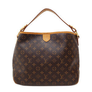 Louis Vuitton Monogram Leather Brown Delightful Semi Shoulder Bag